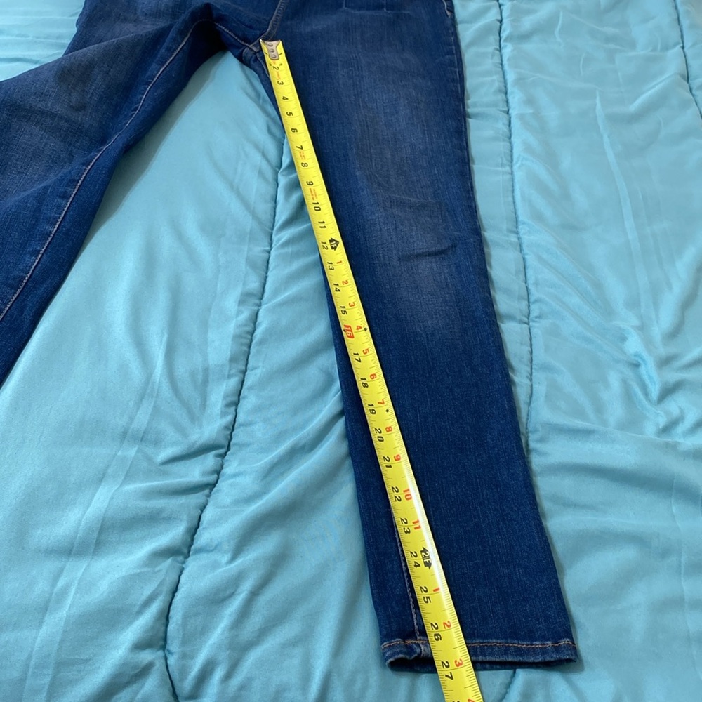 Free People Ultra High Pull On Skinny jeans size 28 - Picture 9 of 13